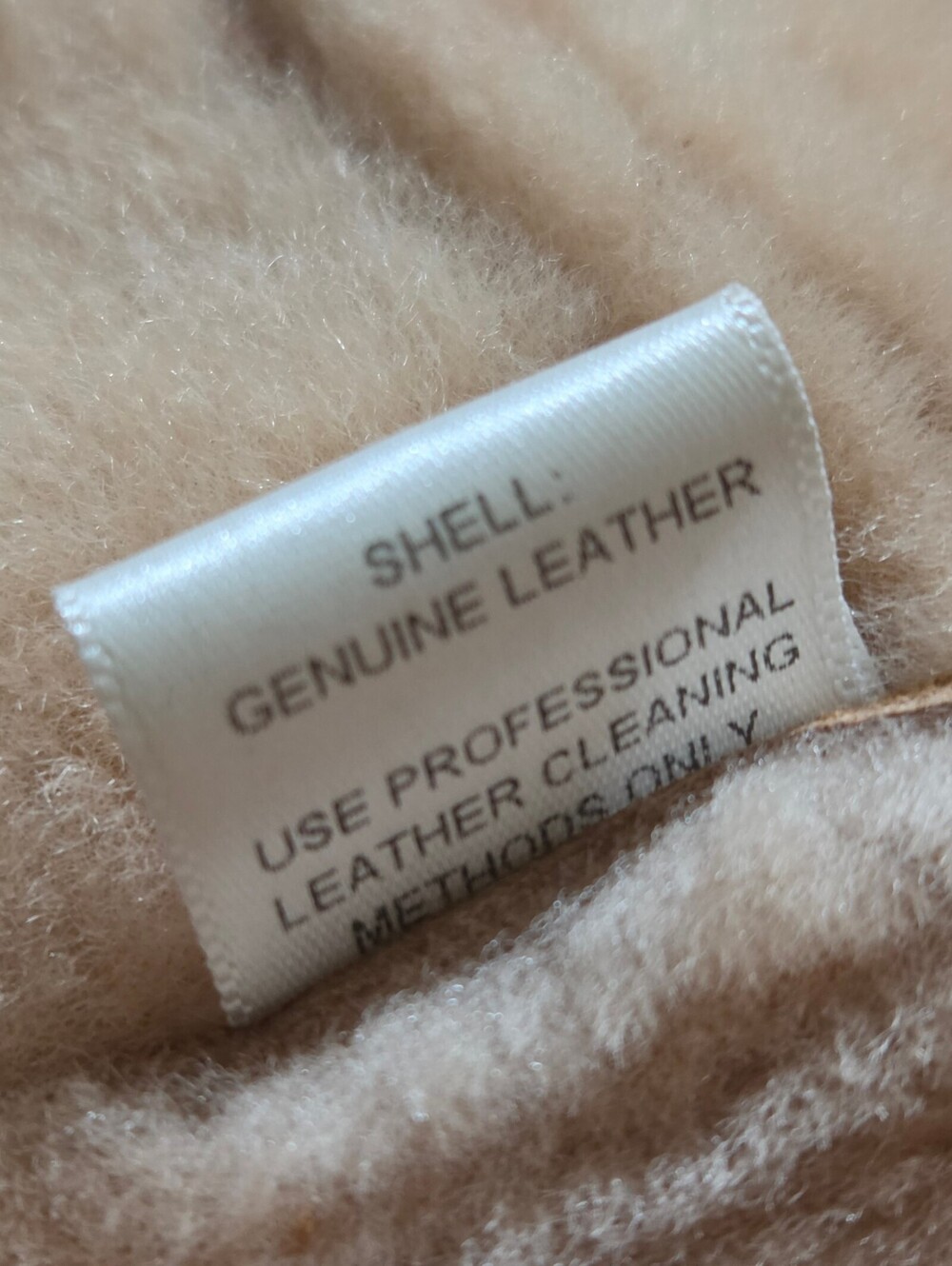 Vintage Lone Pine Shearling Coat 48 Real Leather Sheepskin - Picture 7 of 15